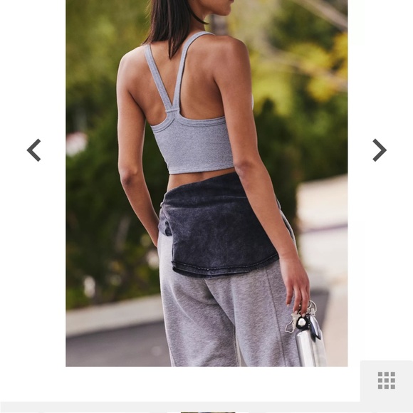 FP Movement All Clear Cami in Heather Grey: M/L - Picture 3 of 14